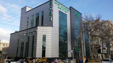 نمای کامپوزیت آلومینیوم ساختمان اداری با طراحی مدرن